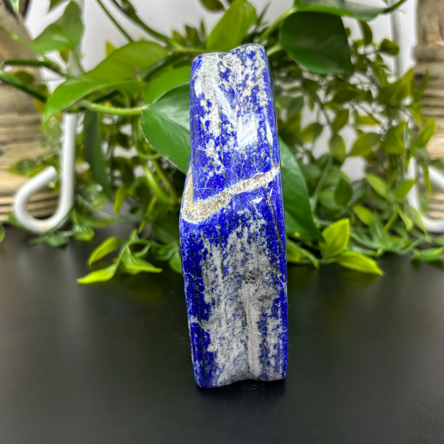 Natural Lapis Lazuli Self-Standing Freeform Rock - Healing Crystal Gemstone Decor-RPS458