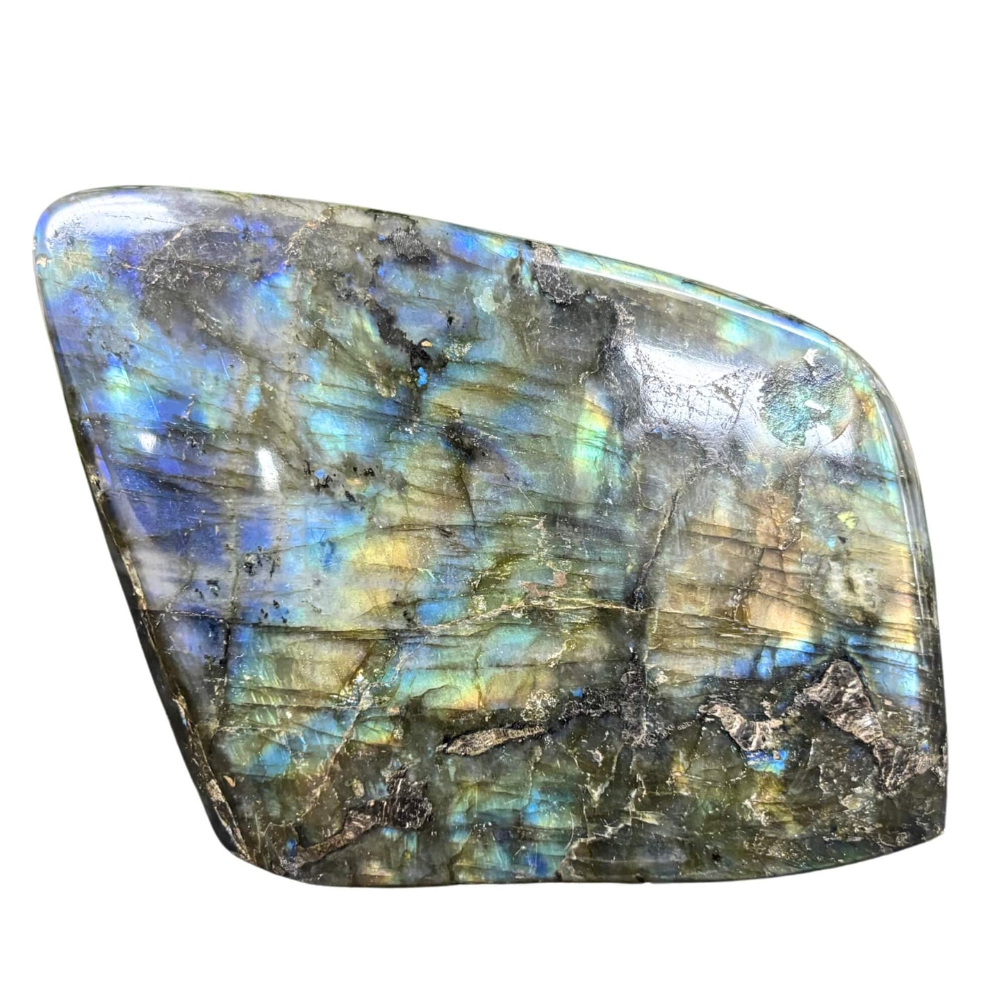 Natural Labradorite Self-Standing Freeform Rock - RPS460