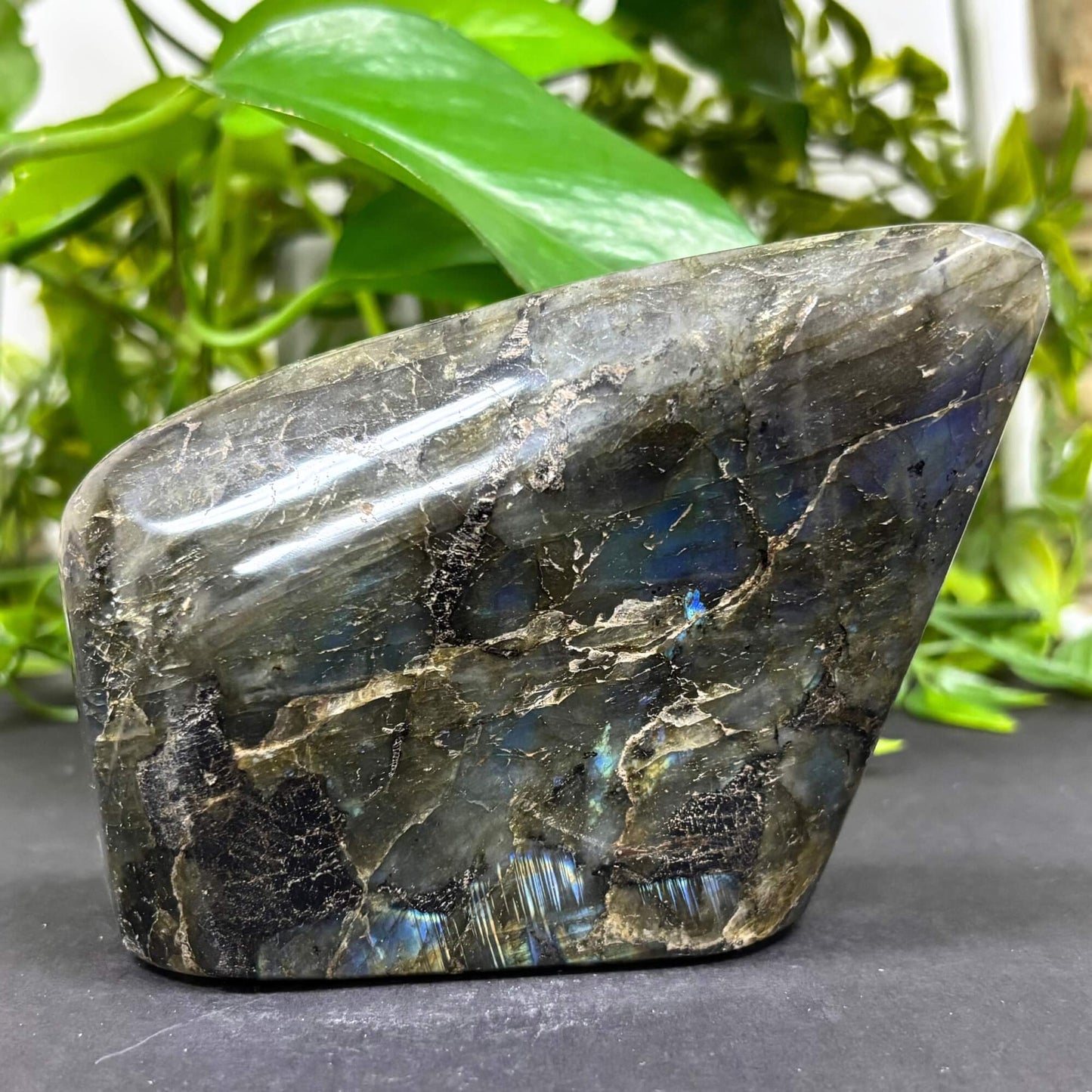 Natural Labradorite Self-Standing Freeform Rock - RPS460