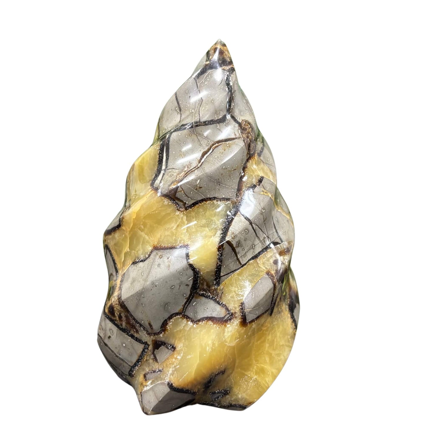 Natural Septarian Self-Standing Flame  - RPS462