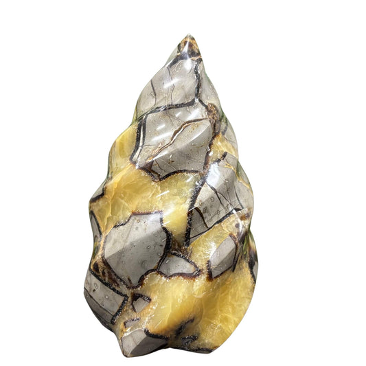 Natural Septarian Self-Standing Flame  - RPS462