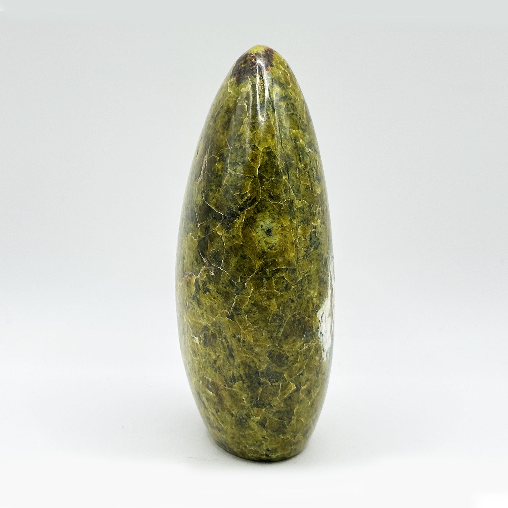 Natural Self-Standing Polished Green Opal Freeform - Gem Avenue