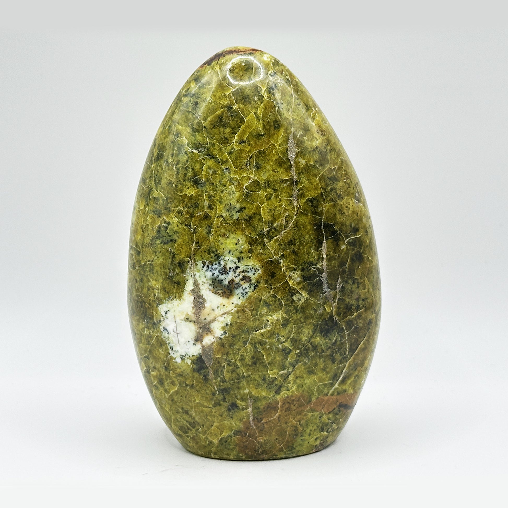 Natural Self-Standing Polished Green Opal Freeform - Gem Avenue