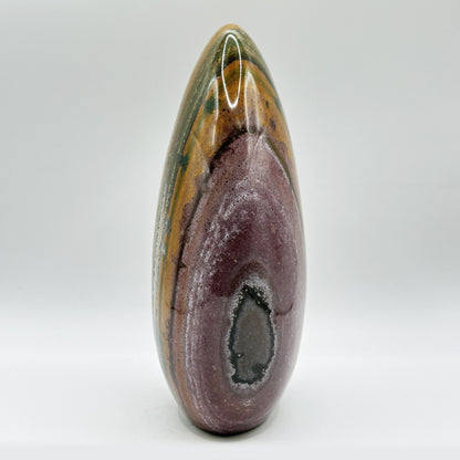 Natural Self-Standing Polished Sea Jasper Freeform - Gem Avenue