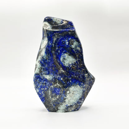 Natural Self-Standing Polished Lapis Lazuli Freeform - Gem Avenue