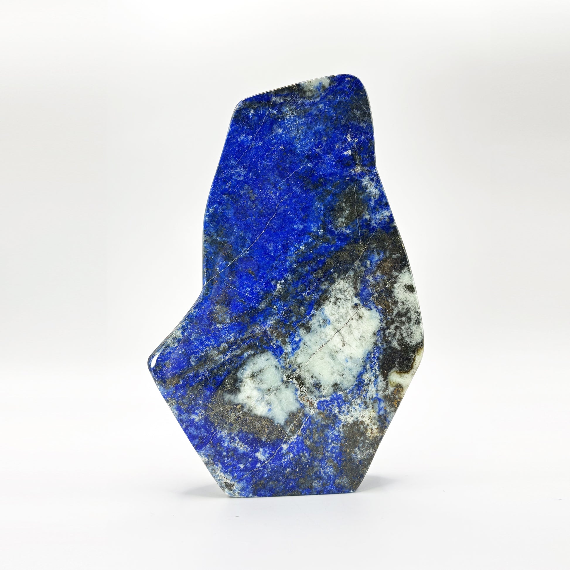 Natural Self-Standing Polished Lapis Lazuli Freeform - Gem Avenue