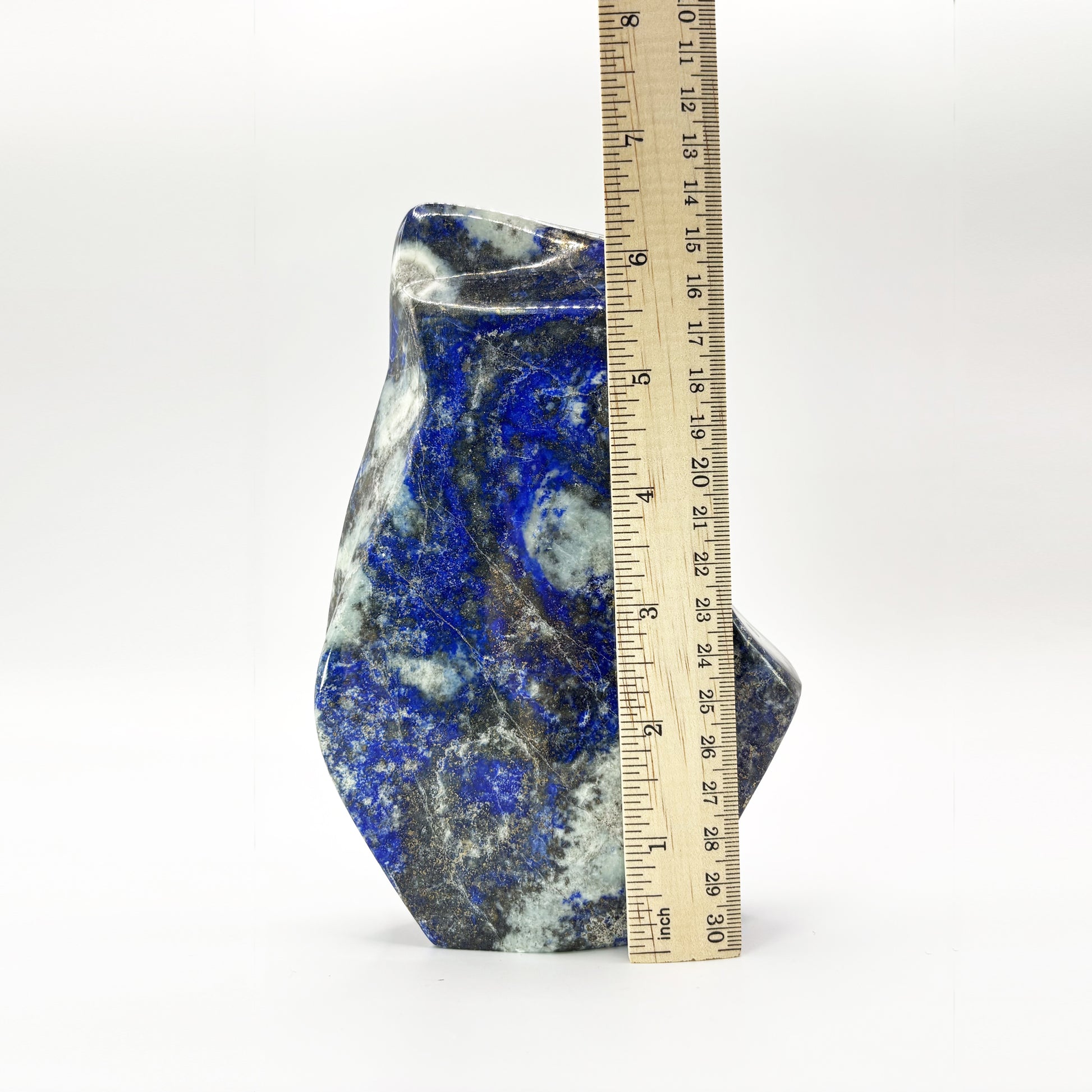 Natural Self-Standing Polished Lapis Lazuli Freeform - Gem Avenue