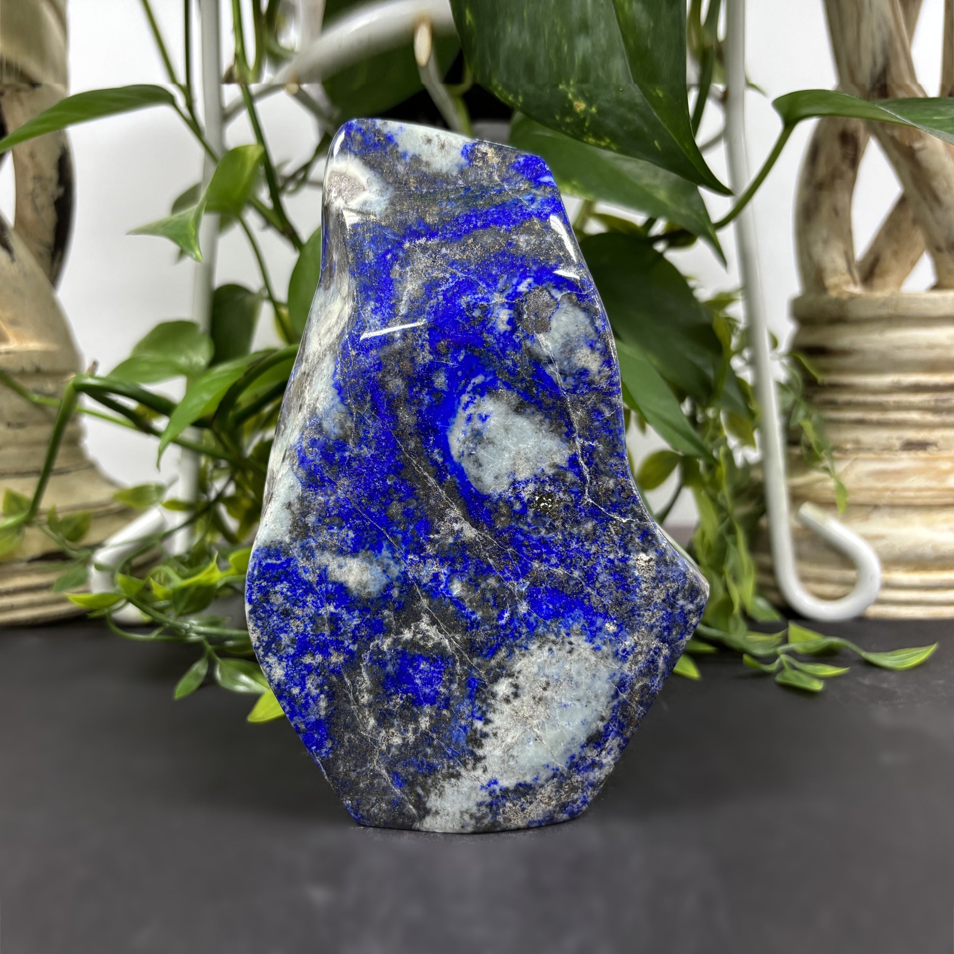 Natural Self-Standing Polished Lapis Lazuli Freeform - Gem Avenue