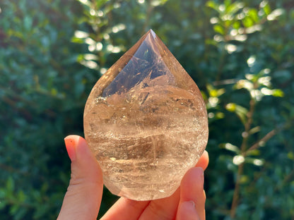 Self-Standing Smoky Quartz Freeform Natural Crystal from Brazil Healing Stone, Polished Quartz Mineral, Energy Cleansing, Meditation & Home Decor - RPS486