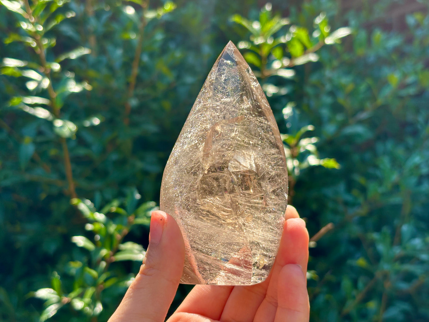 Natural Smoky Quartz Freeform Crystal Self-Standing Brazilian Quartz Display Healing Stone, Polished Mineral, Home Decor & Energy Crystal - RPS487
