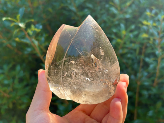 Self-Standing Smoky Quartz Freeform Natural Crystal from Brazil Healing Stone, Polished Quartz Mineral, Home Decor & Energy Crystal - RPS489