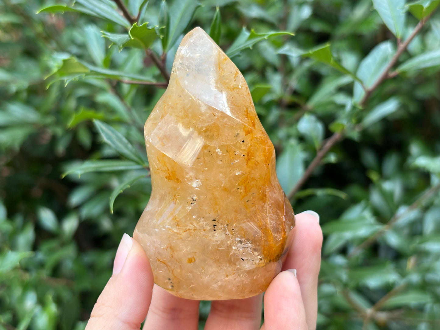 Natural Golden Healer Quartz Freeform Polished Crystal for Collectors, Healing, Meditation, Energy Balancing, and Decorative Home Display - RPS500
