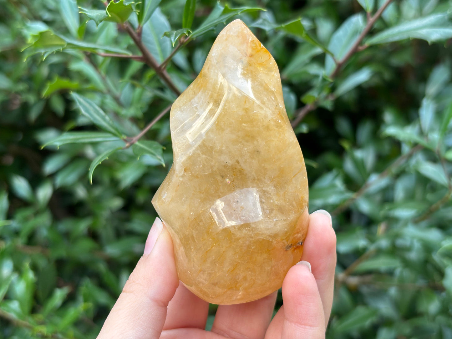 Natural Golden Healer Quartz Freeform Polished Crystal Stone for Collectors, Meditation, Energy Healing, and Decorative Home Display - RPS501