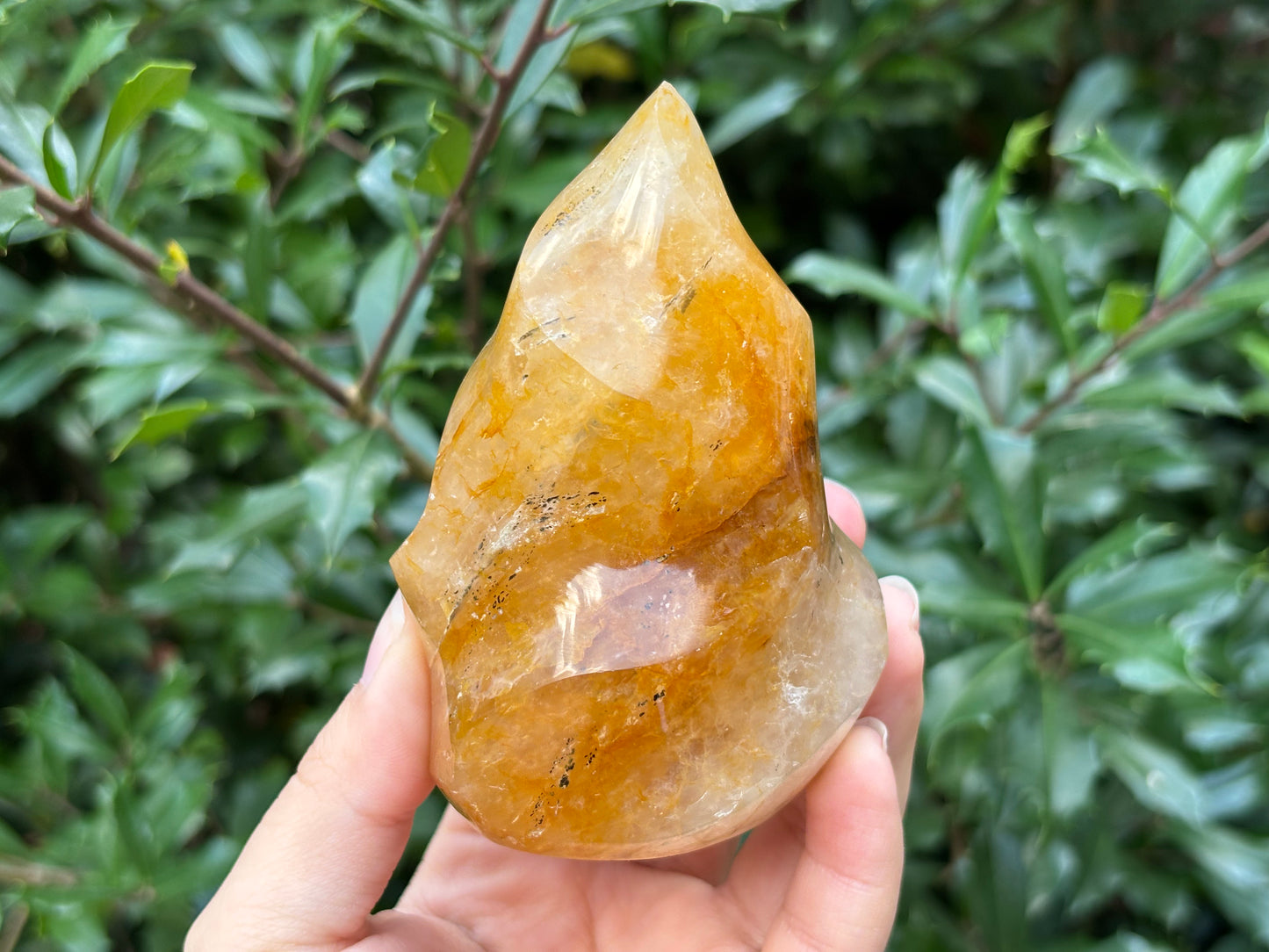 Natural Golden Healer Quartz Freeform Polished Crystal for Collectors, Healing, Meditation, Energy Balancing, and Decorative Home Display - RPS503