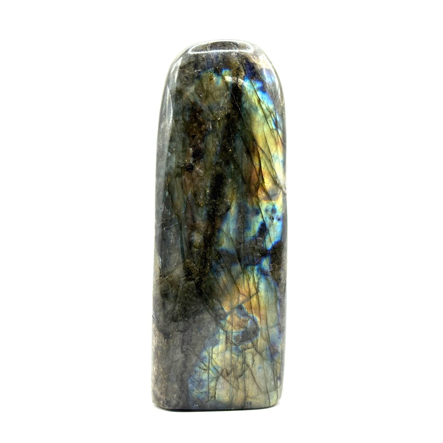 Natural Polished Labradorite Freeform Crystal - Gem Avenue Retail