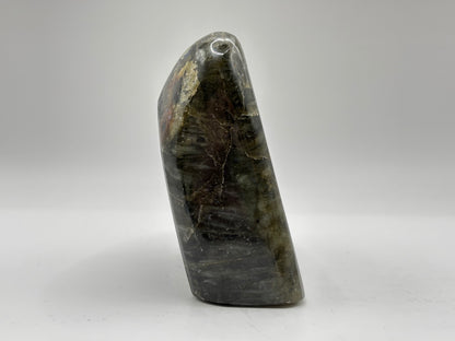 Natural Polished Labradorite Freeform Crystal with Vibrant Blue and Gold Flash Healing Stone for Meditation, Focus, and Home Decor Display - RPS505