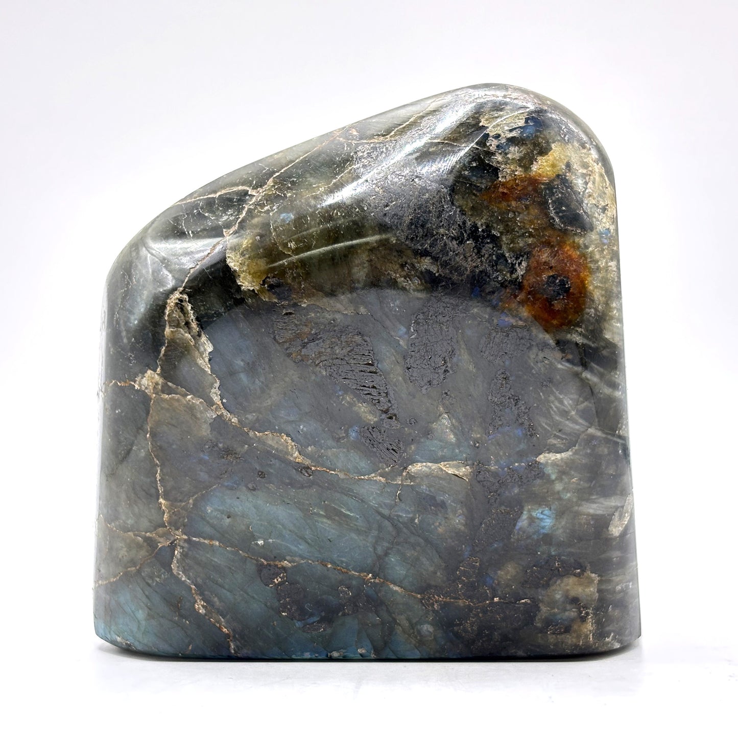 Natural Polished Labradorite Freeform Crystal - Gem Avenue Retail