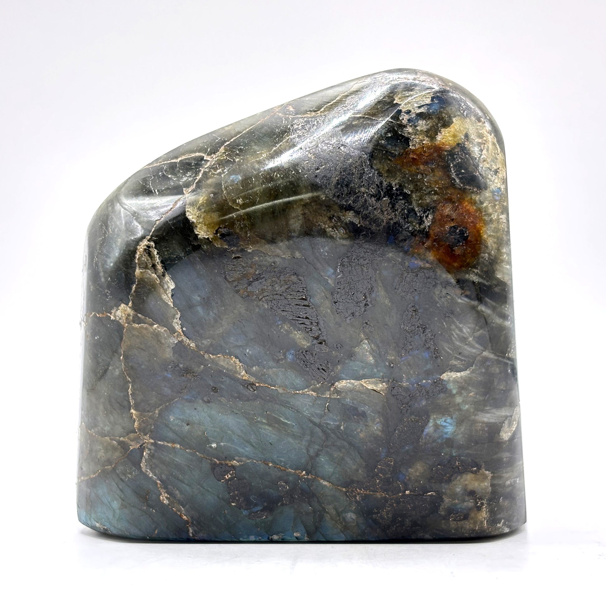 Natural Polished Labradorite Freeform Crystal - Gem Avenue Retail