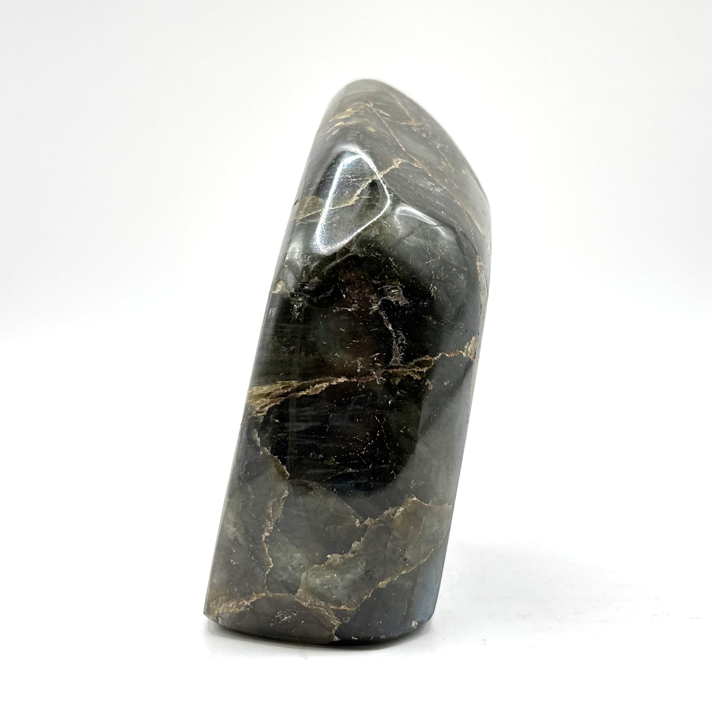 Natural Polished Labradorite Freeform Crystal - Gem Avenue Retail