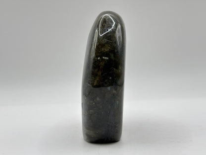 Natural Polished Labradorite Freeform Crystal with Blue and Gold Flash Healing Stone for Meditation, Focus, and Elegant Home Decor - RPS506