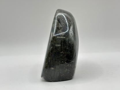 Polished Labradorite Display Stone Natural Gemstone with Stunning Blue Flash for Energy Healing, and Modern Home Decoration - RPS507