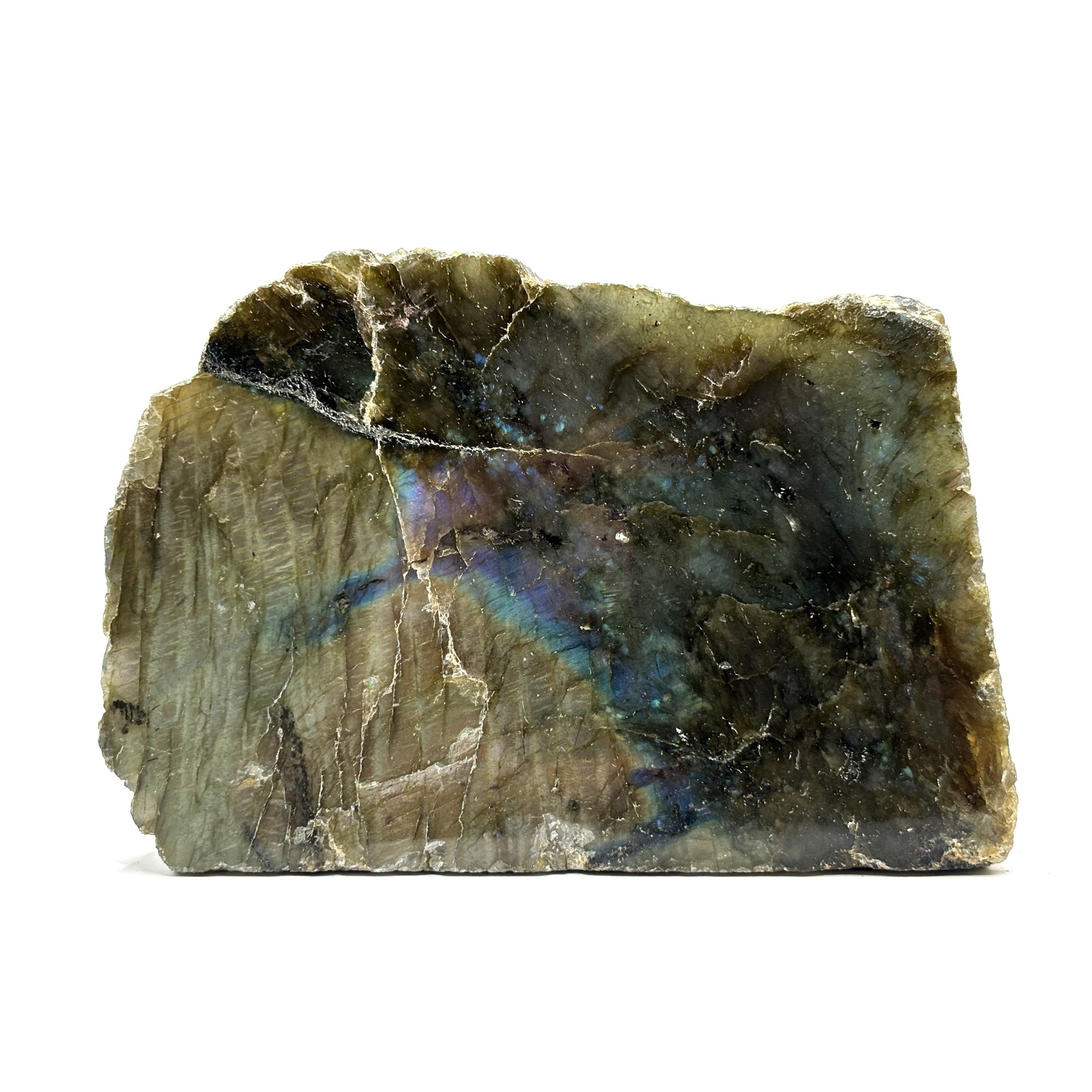 Natural Polished Labradorite Freeform Crystal - Gem Avenue Retail