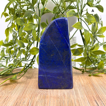 Natural Polished Lapis Lazuli Freeform Stone for Modern Home Decor and Crystal Collection - RPS513