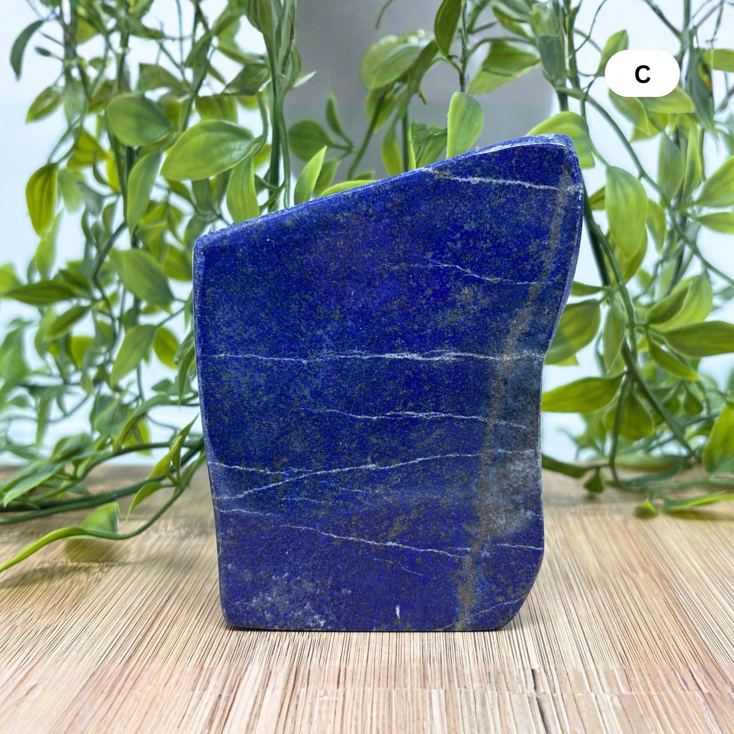 Natural Polished Lapis Lazuli Freeform Stone for Modern Home Decor and Crystal Collection - RPS513