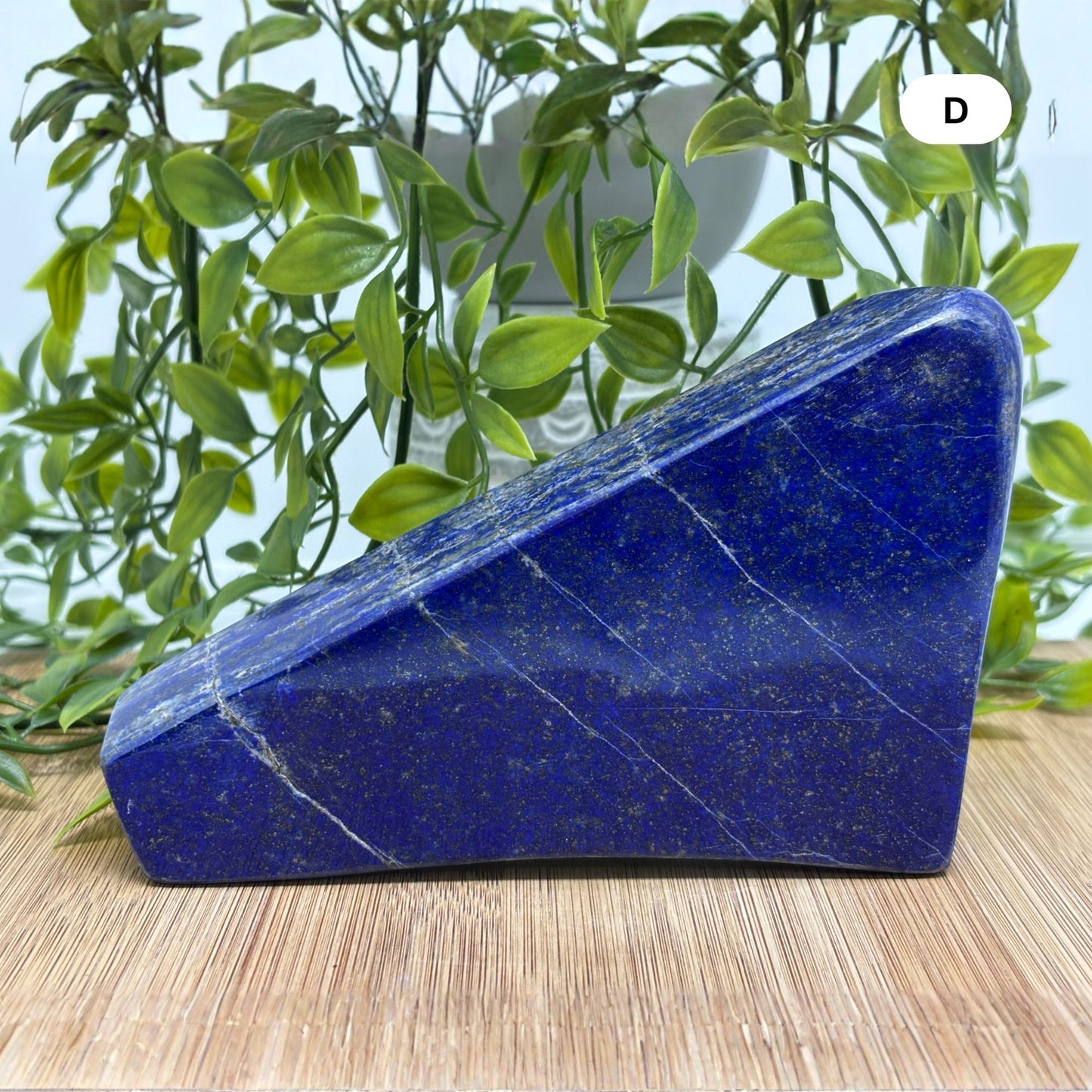 Natural Polished Lapis Lazuli Freeform Stone for Modern Home Decor and Crystal Collection - RPS513