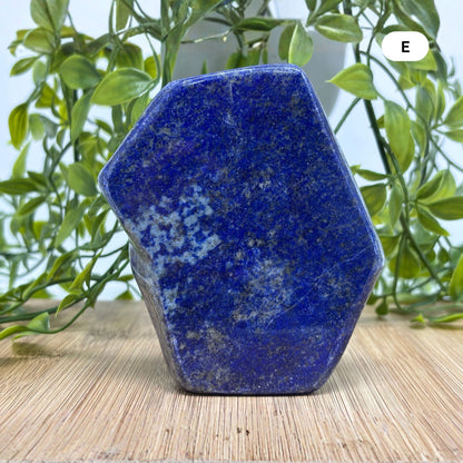 Natural Polished Lapis Lazuli Freeform Stone for Modern Home Decor and Crystal Collection - RPS513