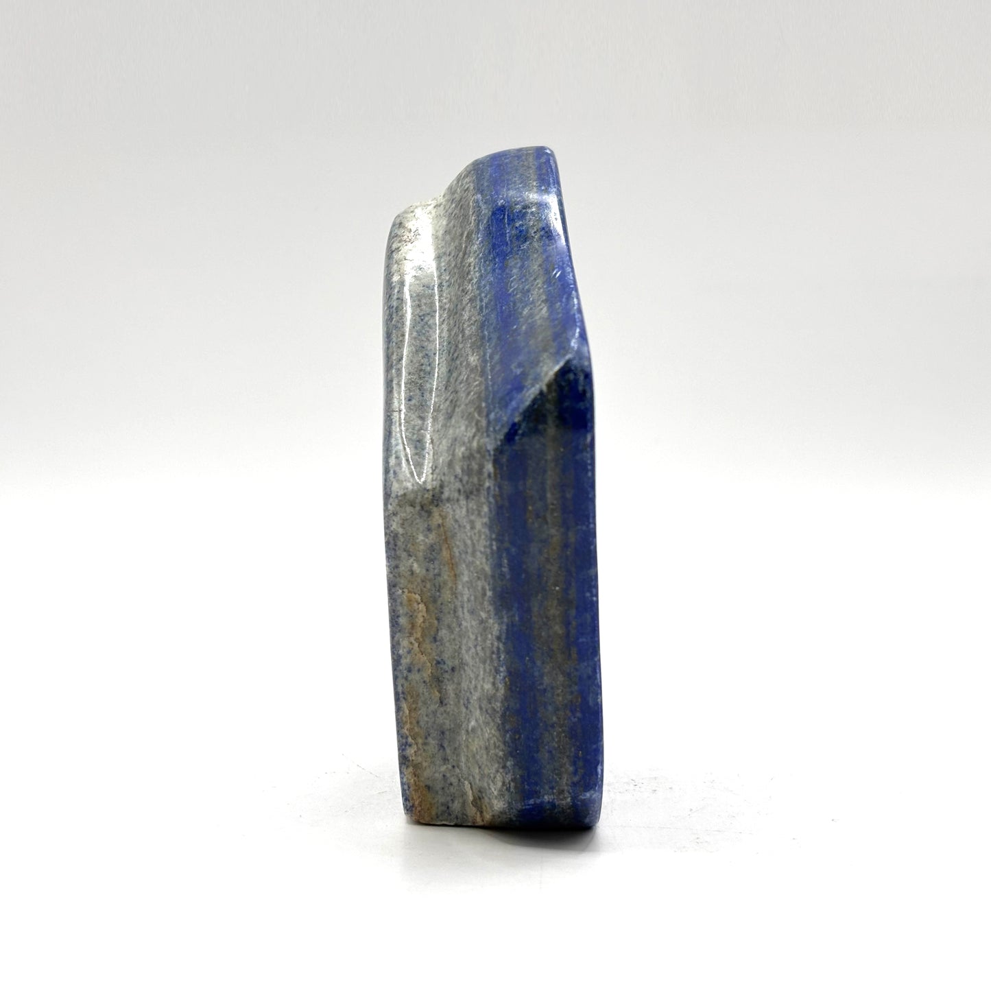 Natural Polished Lapis Lazuli Freeform Stone for Modern Home Decor and Crystal Collection - RPS513