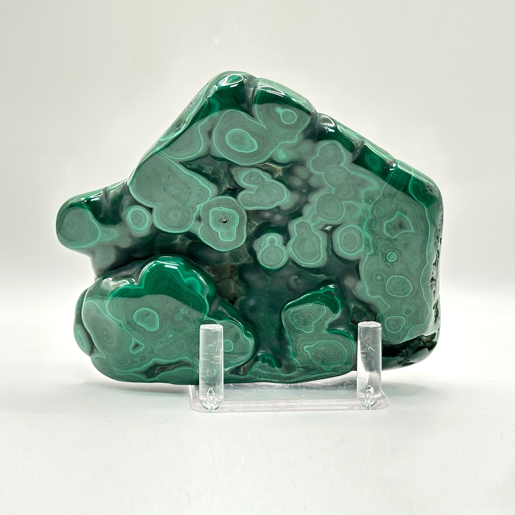 Natural Polished Malachite Freeform - Gem Avenue