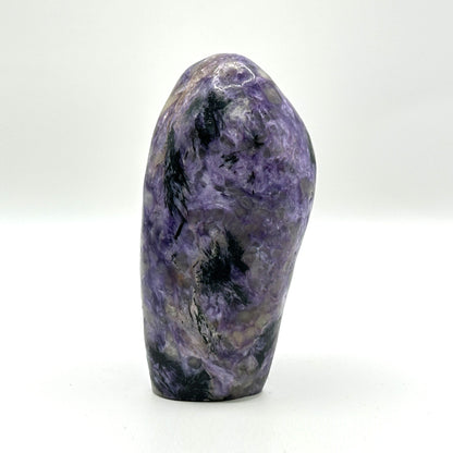 Natural Polished Purple Charoite Freeform Crystal - Gem Avenue