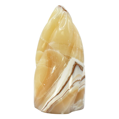 Polished Orange Calcite Freeform - Gem Avenue