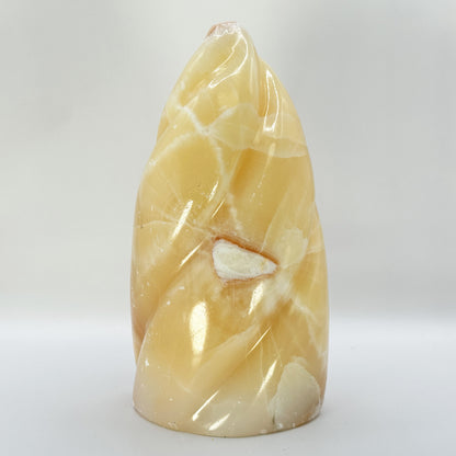 Polished Orange Calcite Freeform - Gem Avenue
