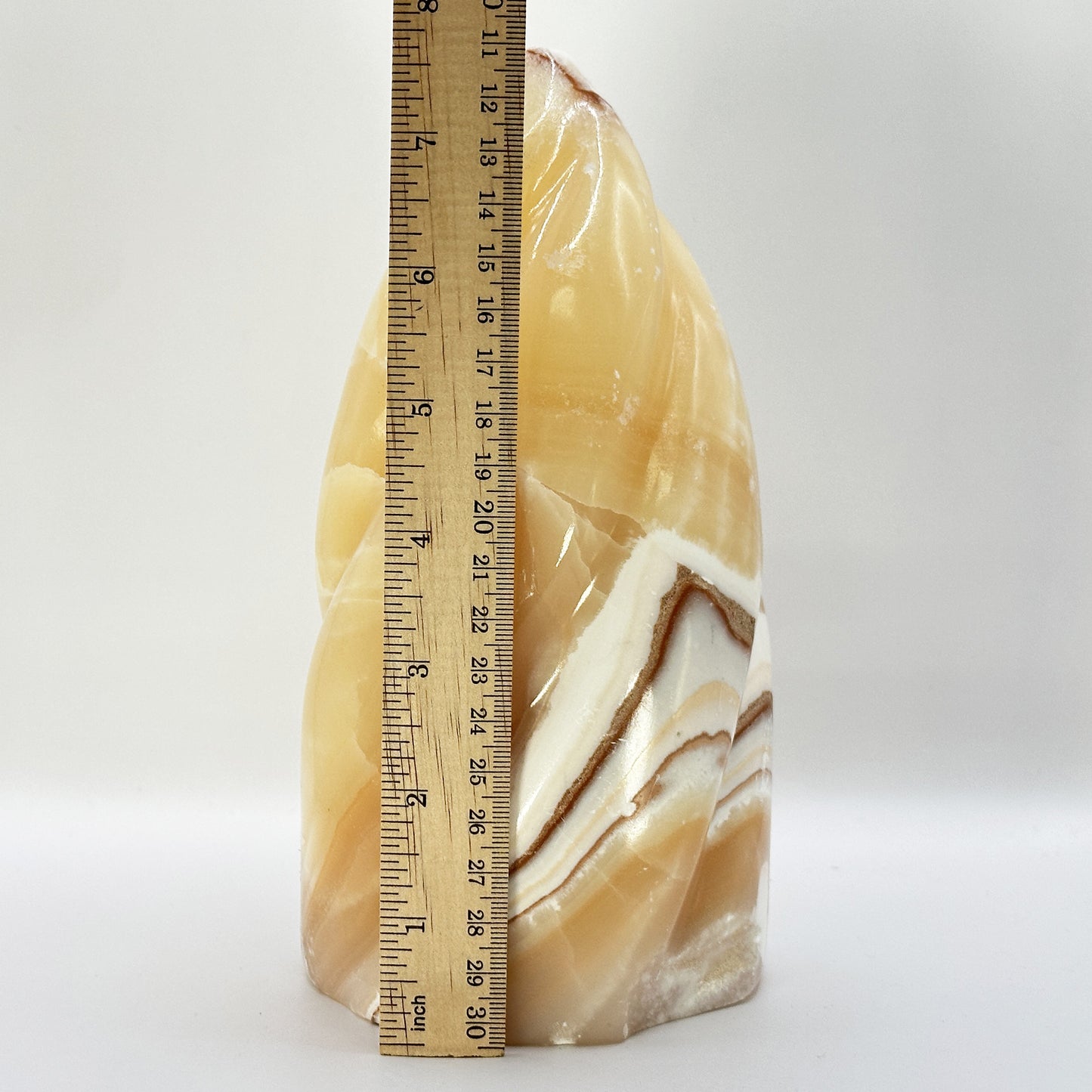 Polished Orange Calcite Freeform - Gem Avenue