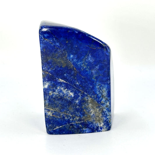 Natural Lapis Lazuli Freeform Polished Blue Crystal Standing Stone – RPS529