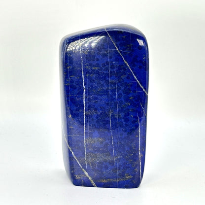 Natural Lapis Lazuli Freeform Polished Deep Blue Crystal Standing Decorative Healing Stone - RPS531