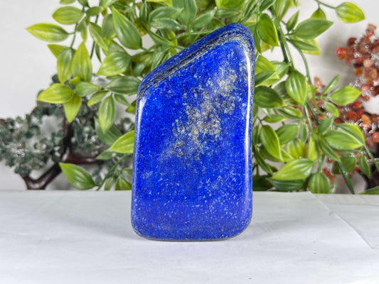 Natural Lapis Lazuli Polished Freeform Stone - RPS536