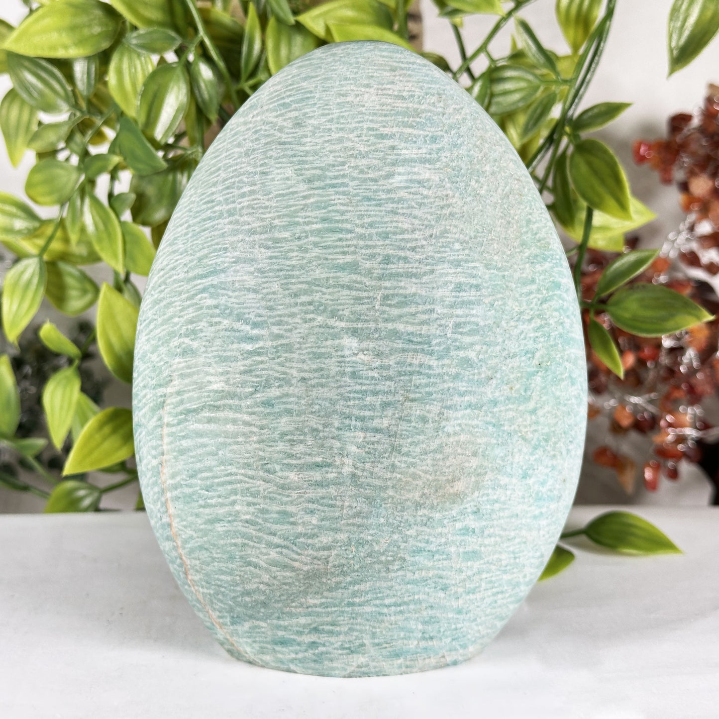 Natural Polished Amazonite Crystal Freeform - Gem Avenue Retail