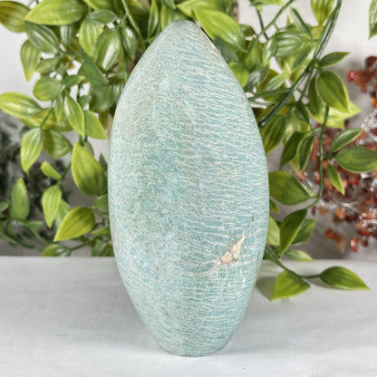 Natural Polished Amazonite Crystal Freeform - Gem Avenue Retail