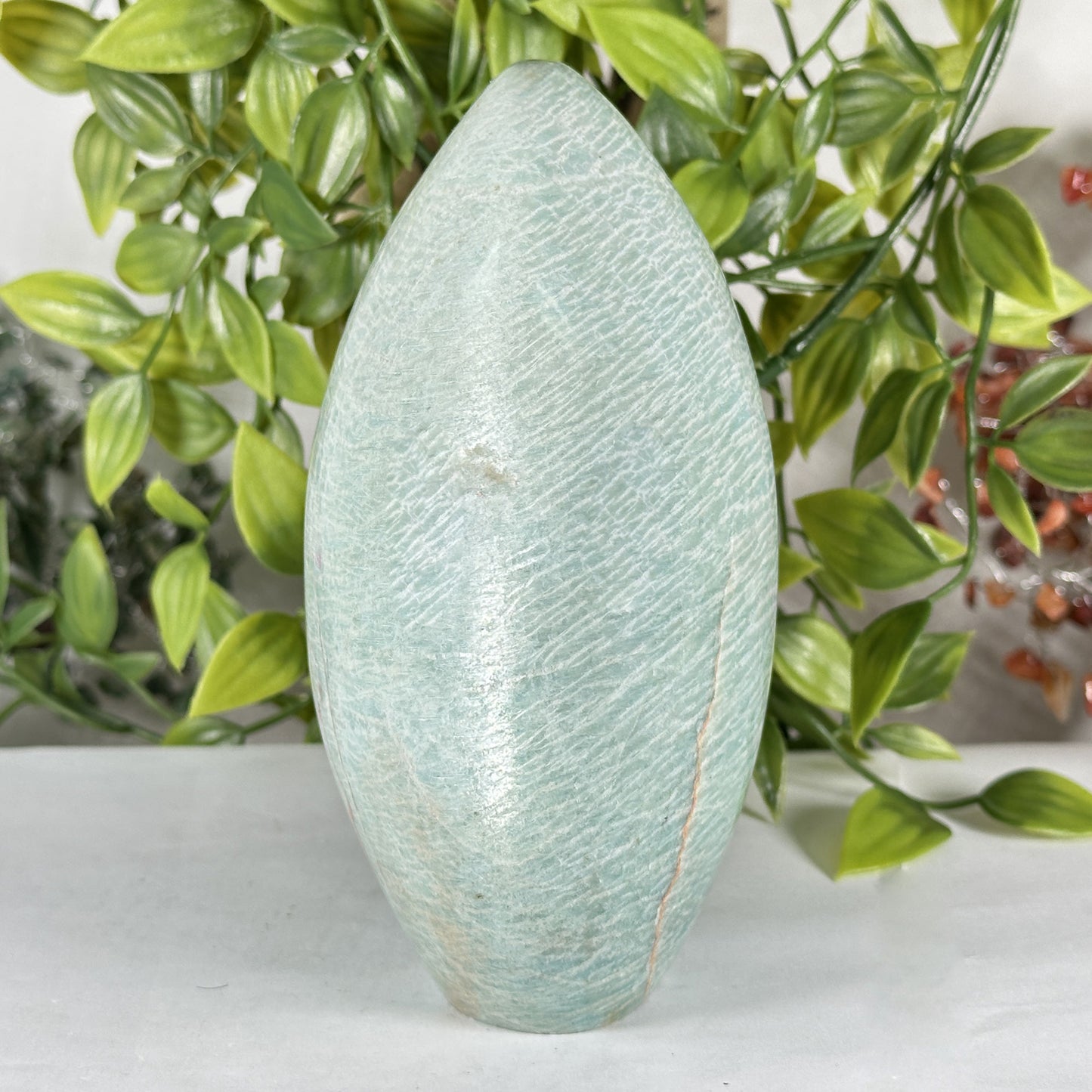 Natural Polished Amazonite Crystal Freeform - Gem Avenue Retail