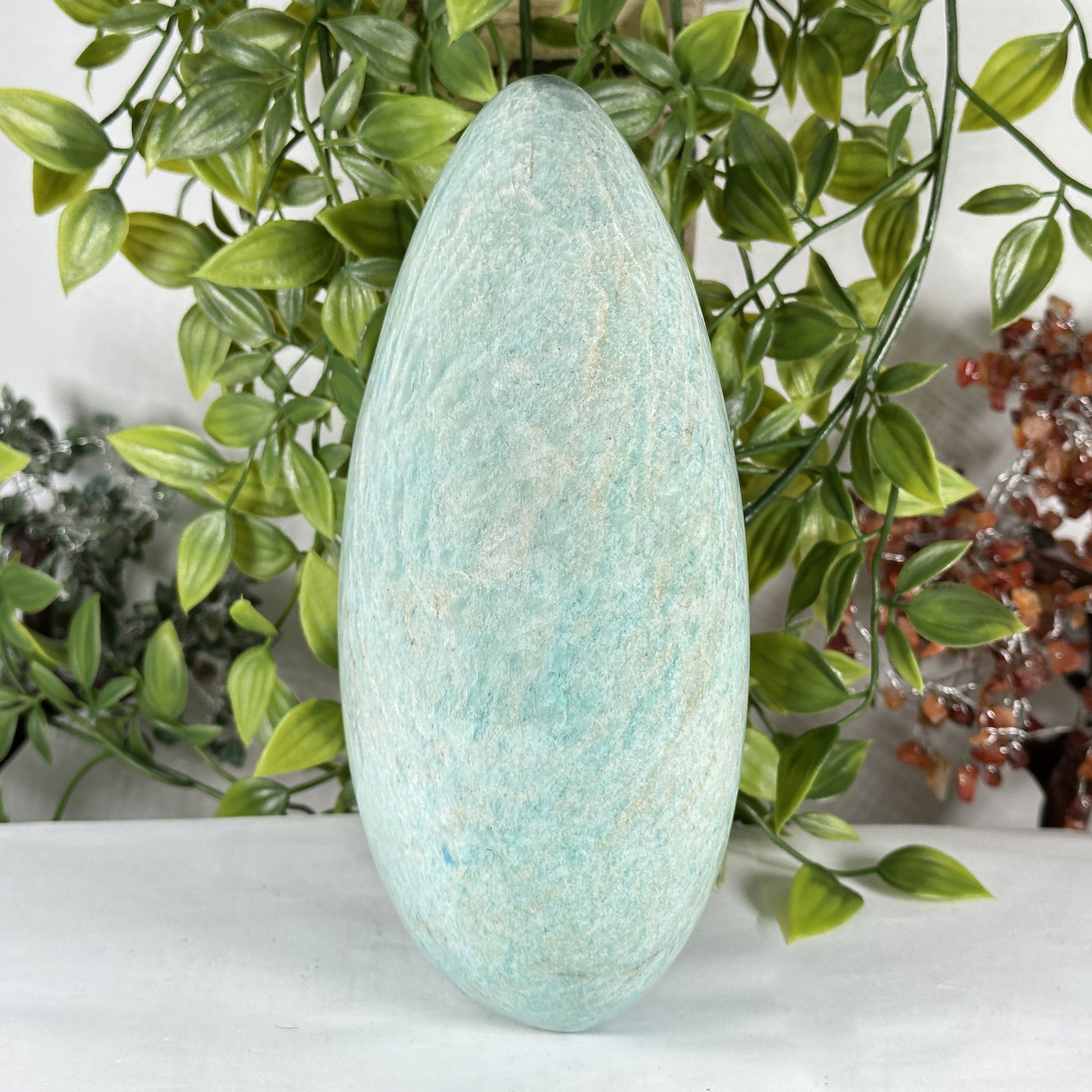 Natural Polished Crystal Amazonite Freeform - Gem Avenue Retail