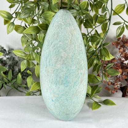 Natural Polished Crystal Amazonite Freeform - Gem Avenue Retail