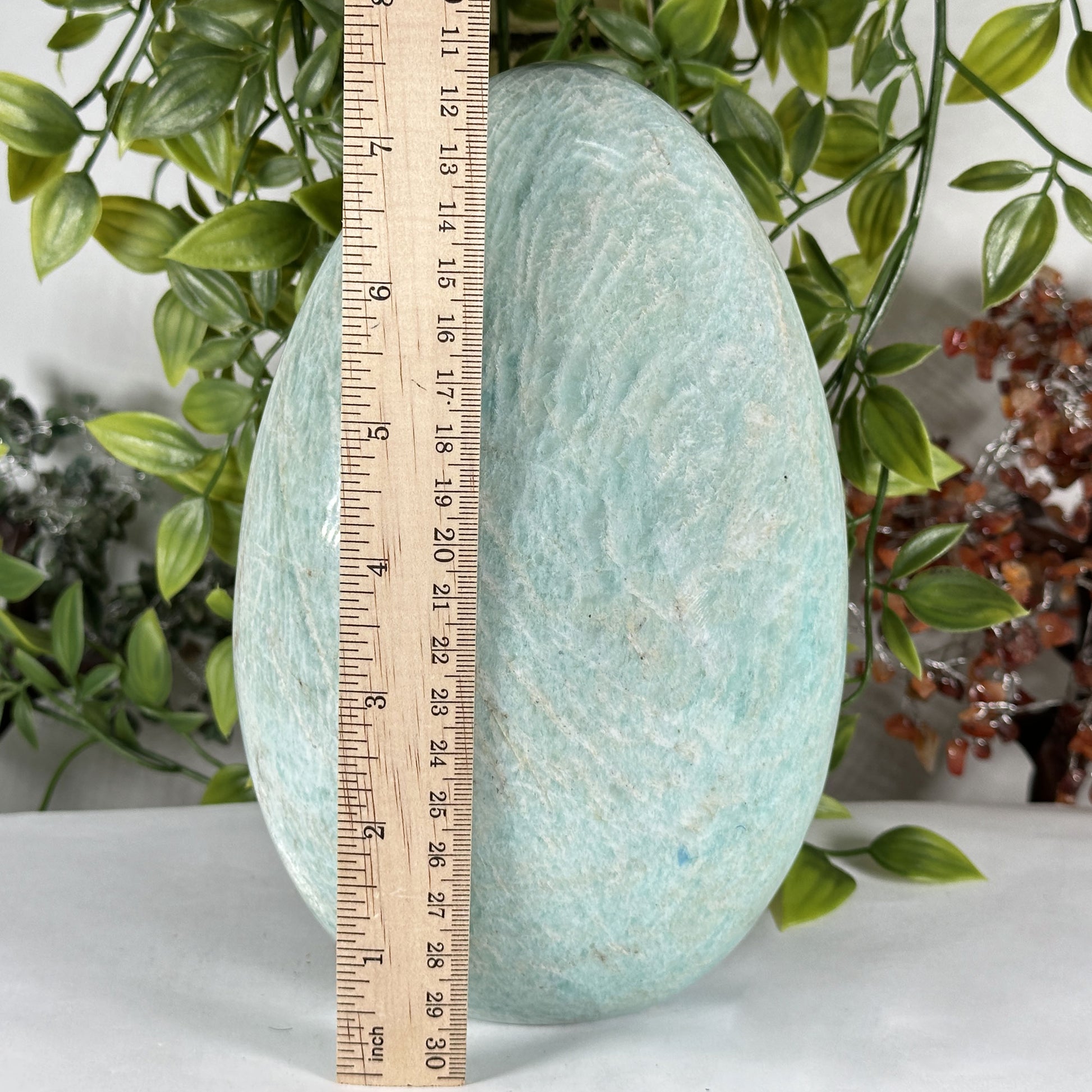 Natural Polished Crystal Amazonite Freeform - Gem Avenue Retail