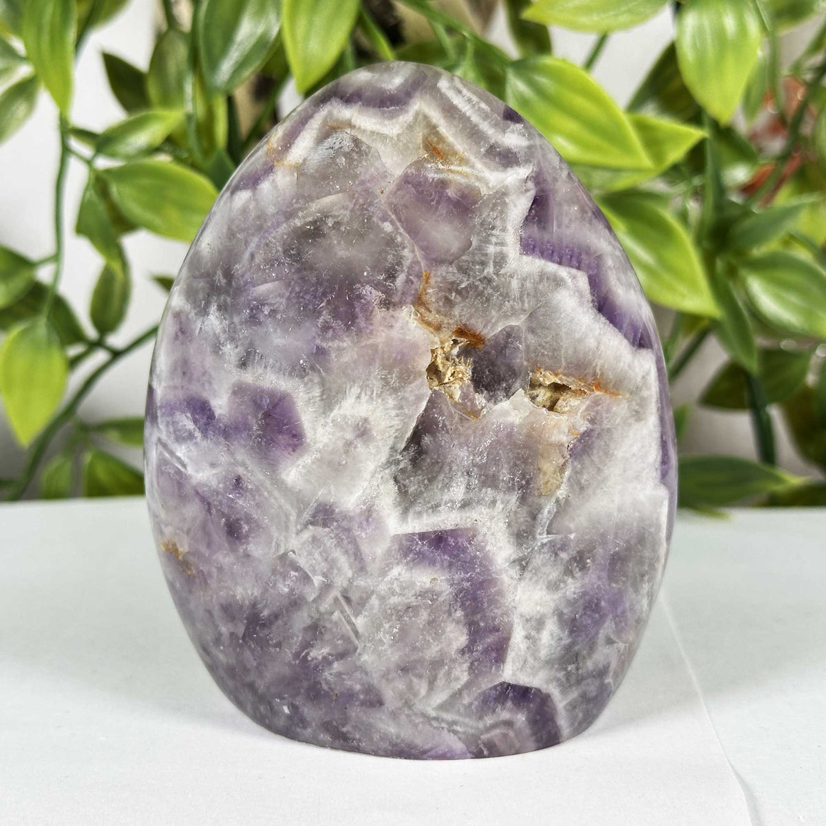 Chevron Amethyst Gemstone Freeform  - Gem Avenue Retail