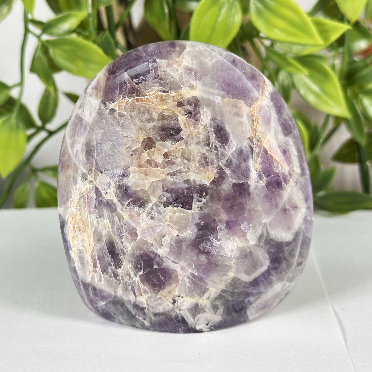 Chevron Amethyst Gemstone Freeform  - Gem Avenue Retail