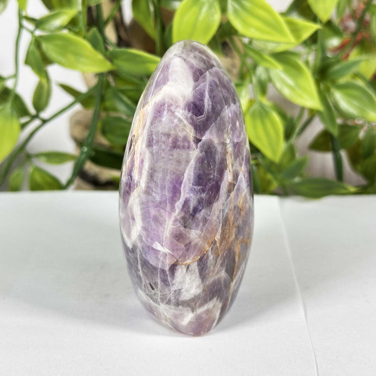 Chevron Amethyst Gemstone Freeform  - Gem Avenue Retail