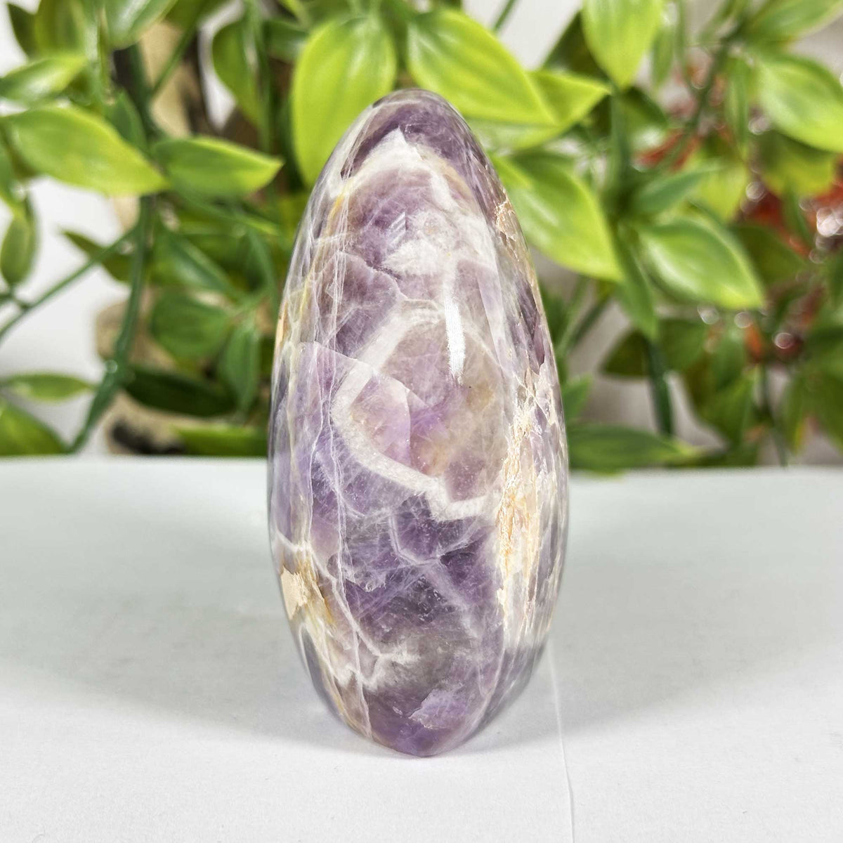 Chevron Amethyst Gemstone Freeform  - Gem Avenue Retail