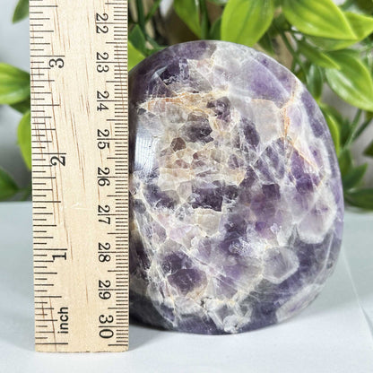 Chevron Amethyst Gemstone Freeform  - Gem Avenue Retail